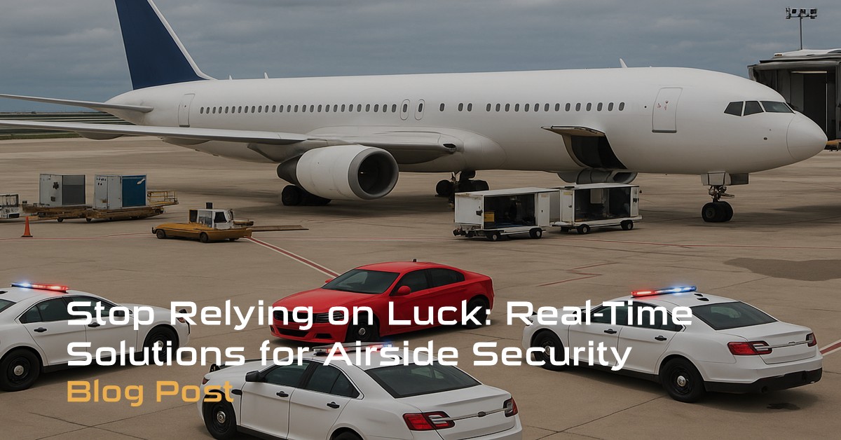 Stop Relying on Luck Real-Time Solutions for Airside Security